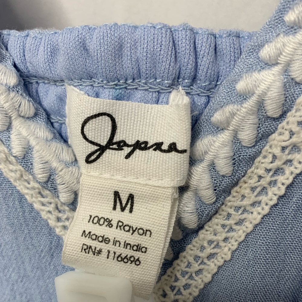 Jopna baby blue maxi sundress with beautiful embroidered detailing Medium - Picture 7 of 10